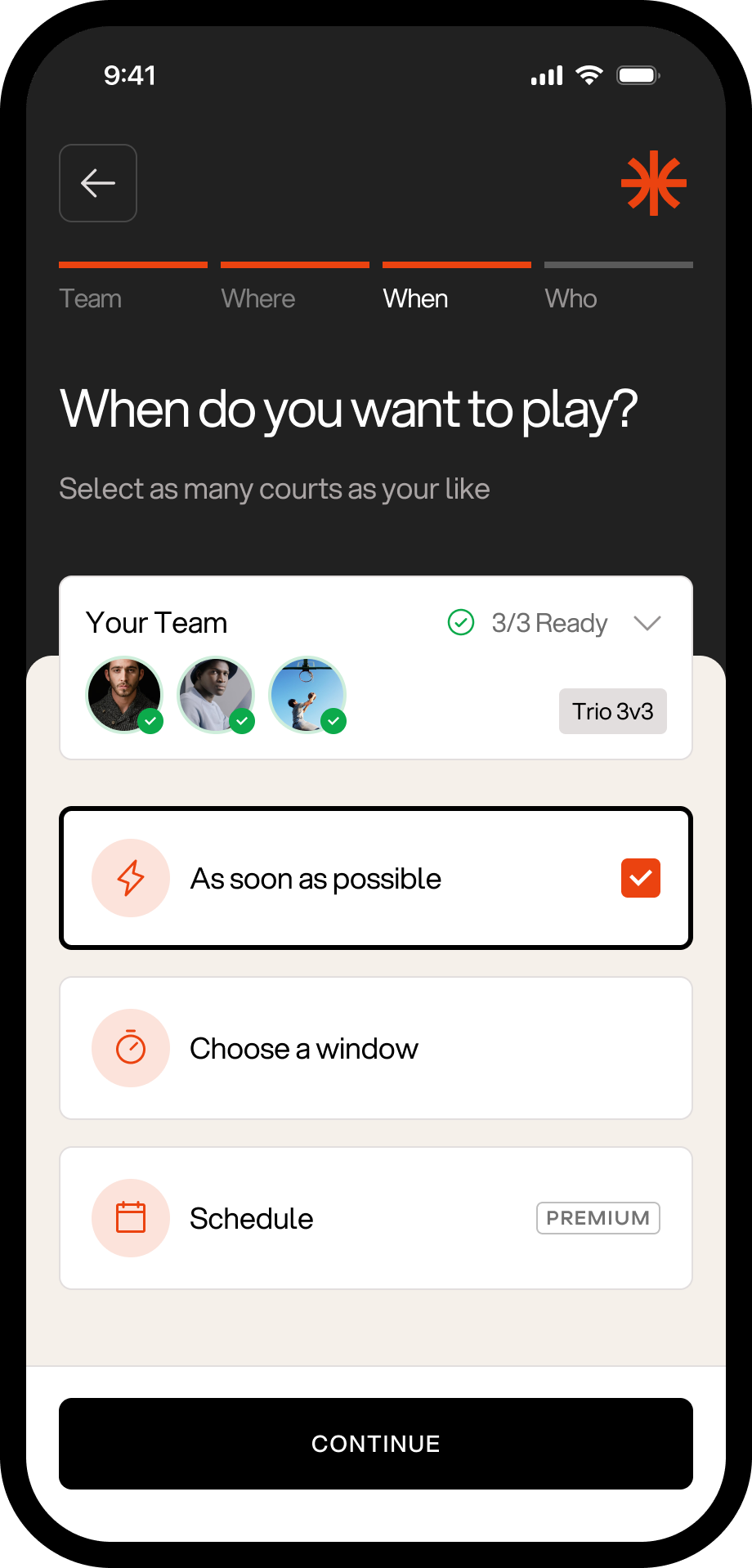 Halfcourt app: When
