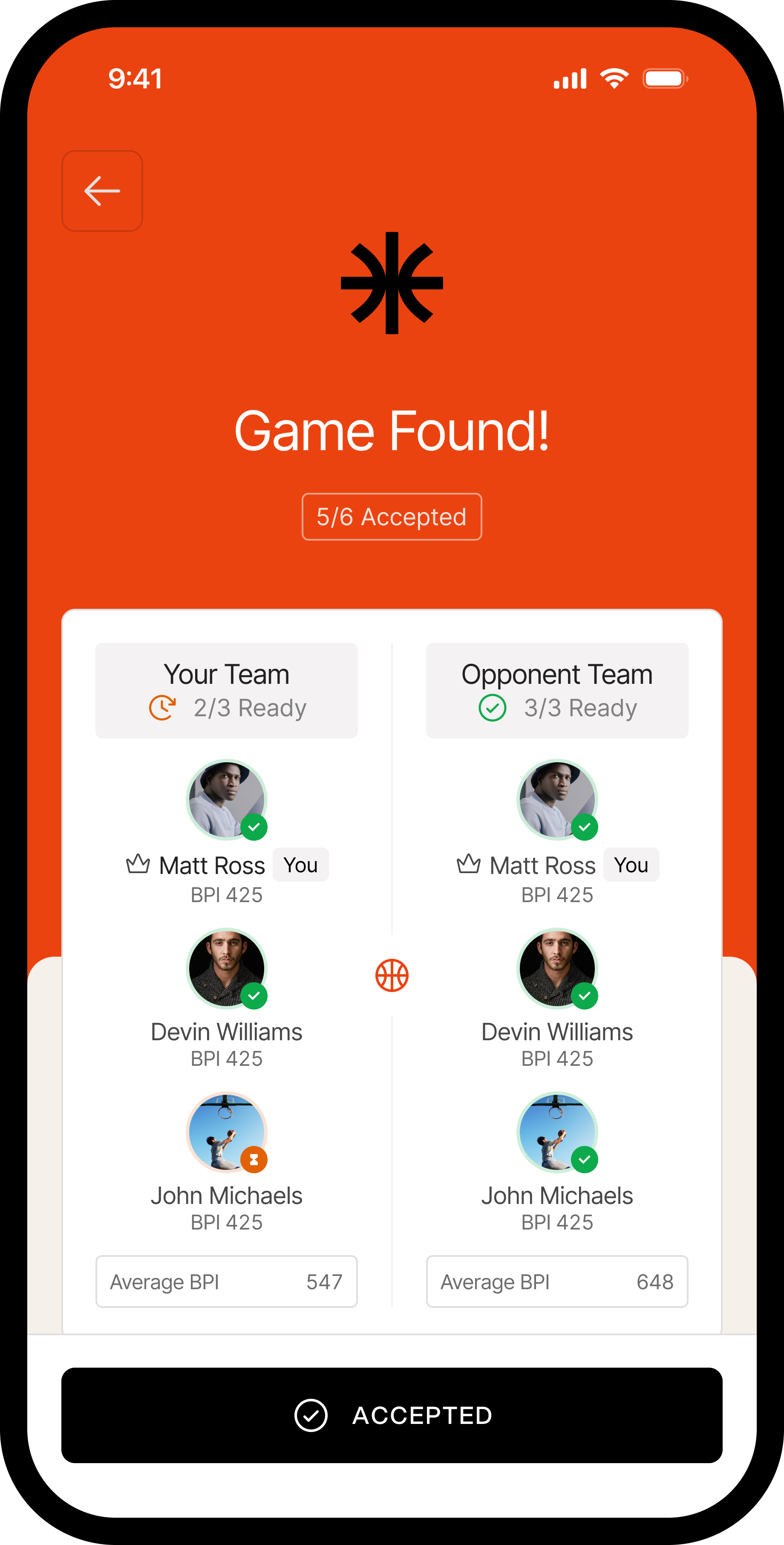 Halfcourt app: Found!